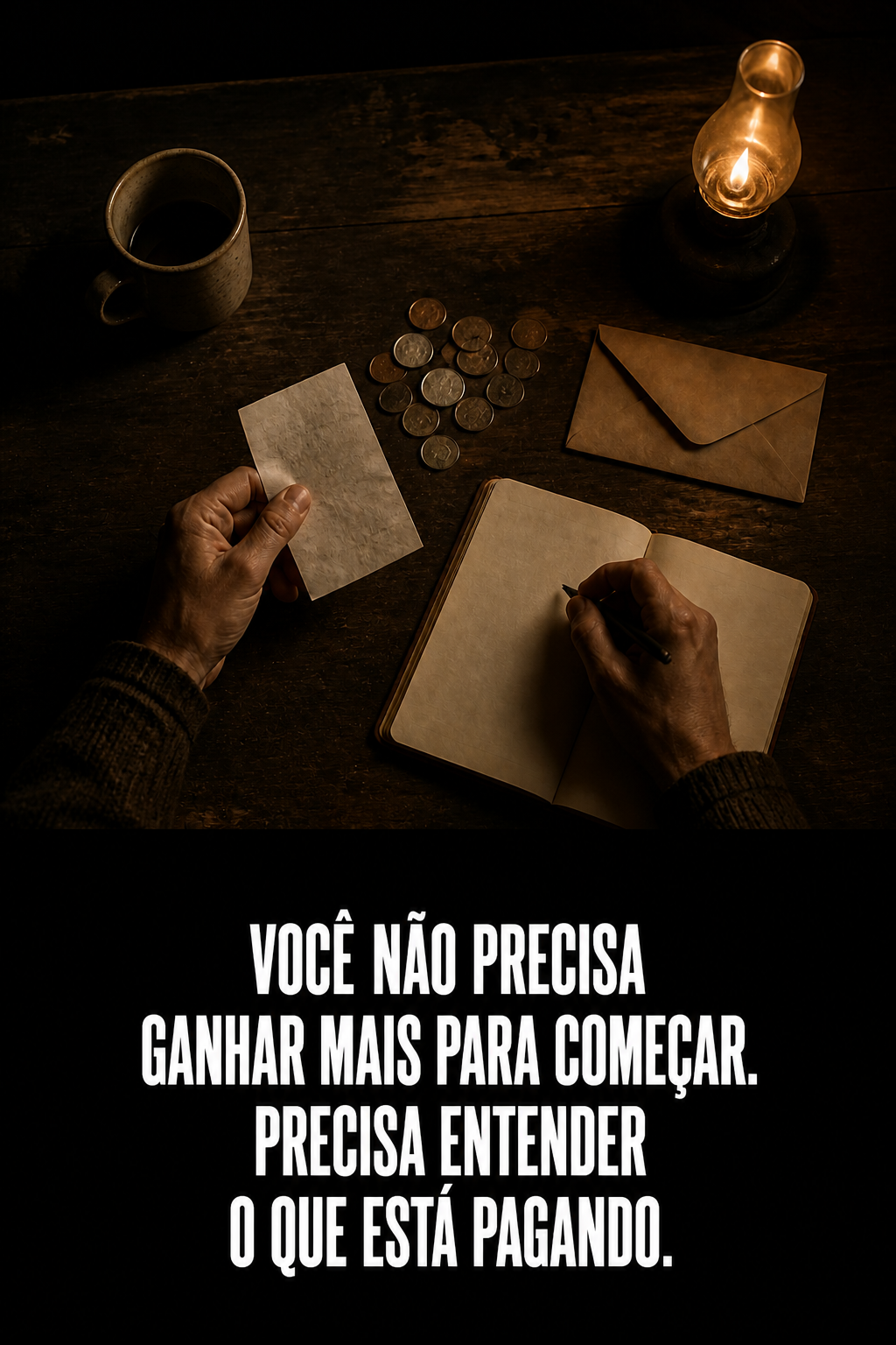 Arte da Trevvo para salvar o artigo Você não tem problema com dinheiro, tem problema de clareza? no Pinterest